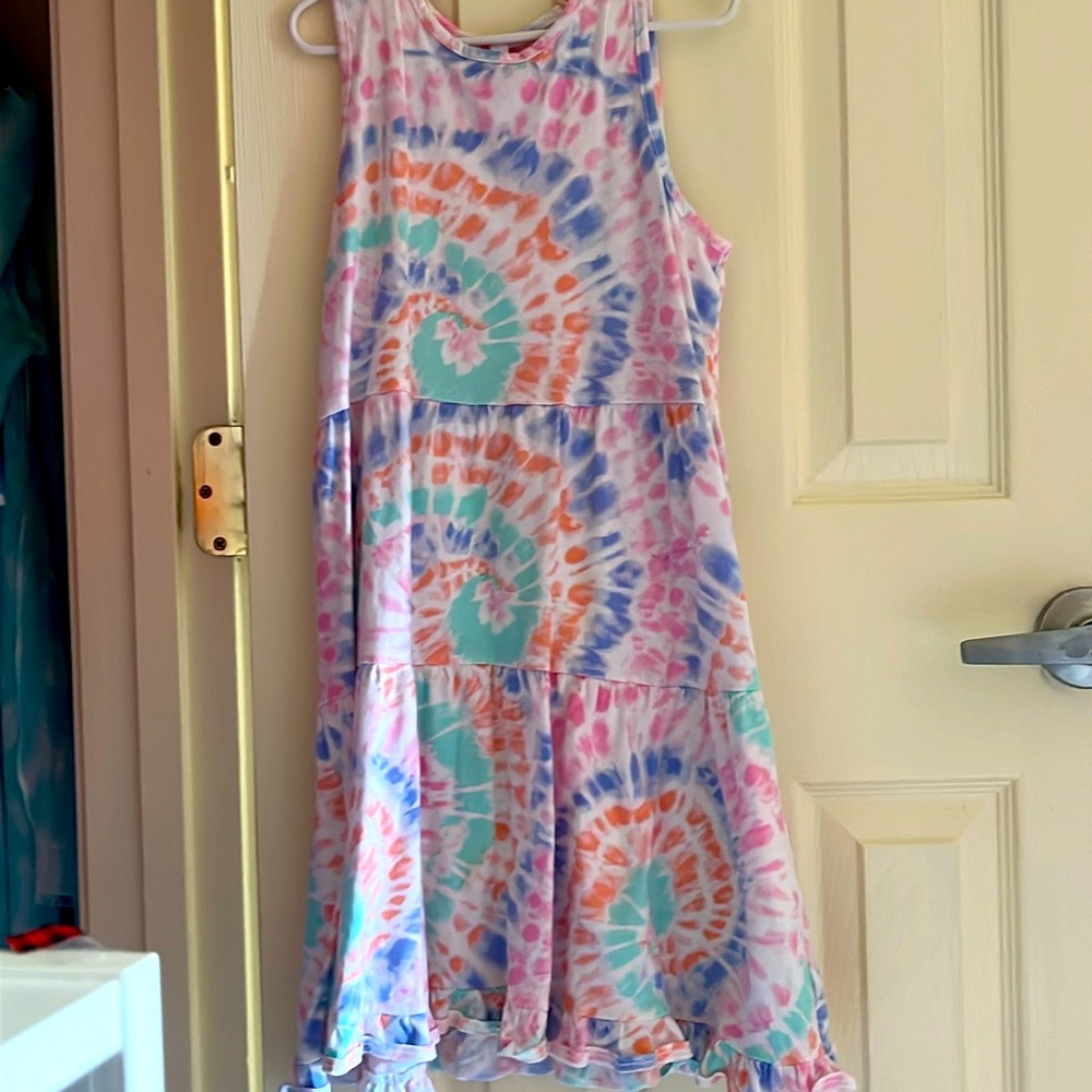 Tie dye summer dress